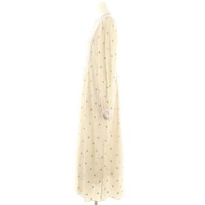 NE QUITTEZ PAS! Cotton Gauze Full Embroidery Gather Dress ワンピース ロング