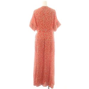 NE QUITTEZ PAS! ×YOKO YAMASHIRO Designs ドット柄カシュクールワンピース レッド