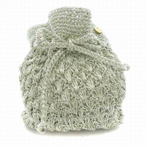 Metallic Thread Sakoche Bag タグ付き サコッシュ ショルダーバッグ リボン