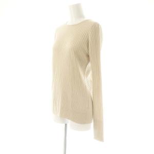 NE QUITTEZ PAS! Pasand Silk Cashmere Crewneck Knit ニット カットソー 長袖 F ベージュ