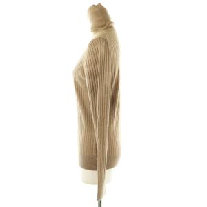 NE QUITTEZ PAS! パサンド Pasand シルクカシミヤタートルネックニット カットソー モカ /DO OS SH