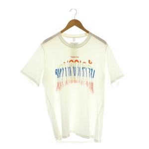 THANK YOU FRINGE EMBROIDERY T-SHIRT Tシャツ カットソー 半袖 S