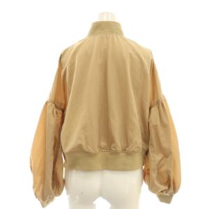 COCO DEAL ショート丈ブルゾン ジップアップ 1 ベージュ /HK OS