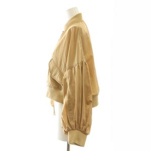 COCO DEAL ショート丈ブルゾン ジップアップ 1 ベージュ /HK OS