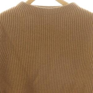 Drawer プルオーバーニット セーター ウール カシミヤ混 1 茶 ブラウン /SS OS