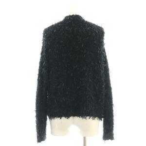 Drawer テープヤーン カーディガン ニット 2 ブラック /HK OS