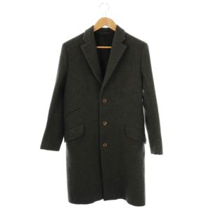 ウール カシミヤ混 チェスターコート 38 チャコールグレー /MI OS