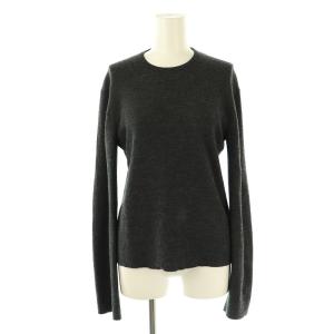 BOND RIB プルオーバー ニット セーター チャコール /ES OS