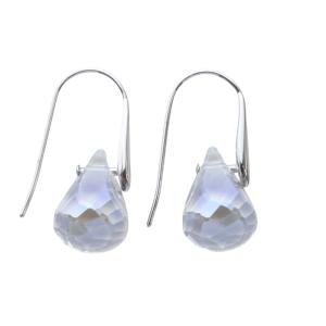 SWAROVSKI Lunar ムーンライトピアス ドロップ シルバー色 1046084 /YO15