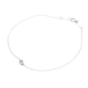 TIFFANY&Co. バイザヤード アクアマリン 1P ブレスレット AG925
