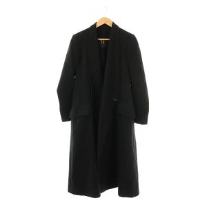 ヨウジヤマモト ロングコート ショールカラー 1 ブラック