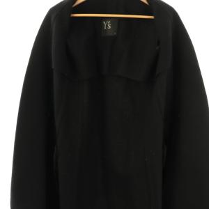 Y's ヨウジヤマモト ロングコート ショールカラー 1 ブラック