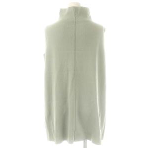 MILA OWEN MILAOWEN 23SS セットアップ ニット ドレープタートルカットソー パンツ 0 ミントグリーン /DO OS