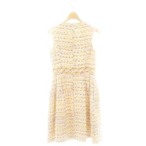 TOCCA CLARENSONドレス ワンピース ひざ丈 0 白 ホワイト /AT OS