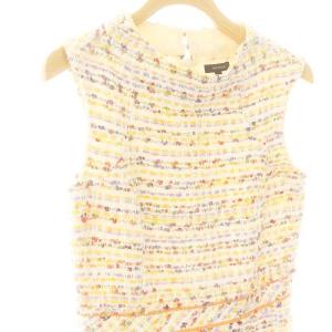 TOCCA CLARENSONドレス ワンピース ひざ丈 0 白 ホワイト /AT OS