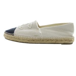 ココマーク エスパドリーユ キャンバス 39 べージュ ブラック