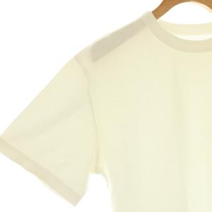 BORDERS at BALCONY 刺繍オーバーサイズTシャツ カットソー M 白 /MI OS