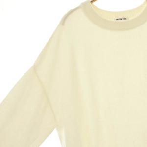 EVERYDAY I LIKE 24SS Basic ニット セーター 白 /MI OS