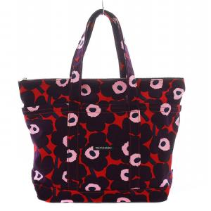 UUSI MINI MATKURI PIENI UNIKKO BAG トートバッグ キャンバス 花柄 赤