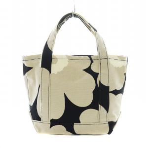 SEIDI PIENI UNIKKO ピエニ ハンドバッグ ミニトート キャンバス 花柄 ベージュ 黒