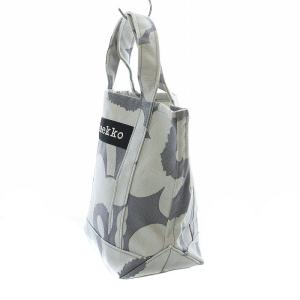 marimekko SEIDI PIENI UNIKKO ハンドバッグ ミニトート 花柄 キャンバス グレー SH /RI