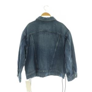 FRAY I.D レースアップGジャン ジージャン デニムジャケット オーバーサイズ 0 ブルー /MY OS