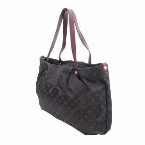 russet 美品 2way トートバッグ ショルダー 総柄 ナイロン 黒 茶 ブラック ブラウン /HO