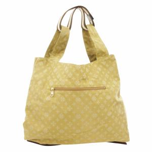 russet 美品 トートバッグ 総柄 ナイロン 黄 イエロー /HO