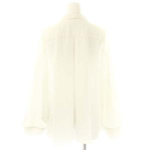 cccmalie スキッパー ケープ風 ブラウス 白 /MI OS