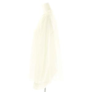 cccmalie スキッパー ケープ風 ブラウス 白 /MI OS