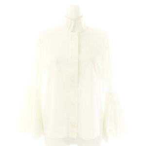 バルーンスリーブ ブラウス 白 /MI OS