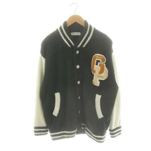 ベビモコカレッジピケジャン カーディガン ニット M グリーン ミントグリーン マルチカラー /DO OS