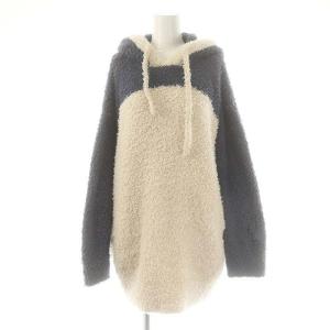 23AW ジェラカビゴンフーディー パーカー プルオーバー ルームウェア 部屋着 F 紺 アイボリー /NR