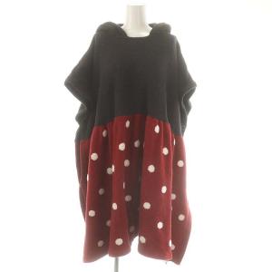 24SS sleep Minnie バスポンチョ プルオーバー ルームウェア 部屋着 F チャコールグレー