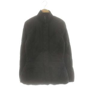 キルティングコート ジップアップ 総裏地 8 ブラック /DO OS