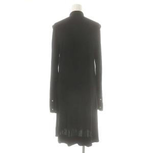 POLO RALPH LAUREN ピンタックワンピース S ブラック /DO OS