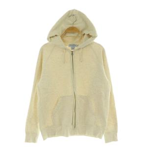 ジップアップパーカー スウェット 14 アイボリー /MY OS