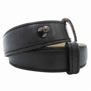 ヴィンテージ vintage レザーベルト 65 黒 ブラック /GV