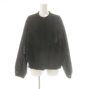 24AW シアージャガードライトブルゾン F ブラック /ES OS