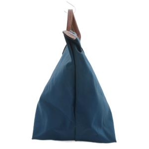 Longchamp ル プリアージュ トートバッグ ロゴ L 青 ブルー 1623089A56 /JS