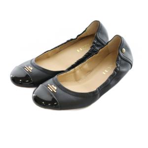 パンプス ラウンドトゥ フラット 5.5B 22.5cm 黒 /MI OS