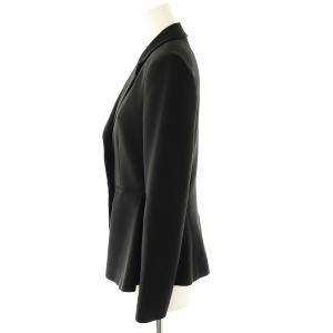 Theory Admiral Crepe Braneve ジャケット シングル 0 ブラック /HK OS