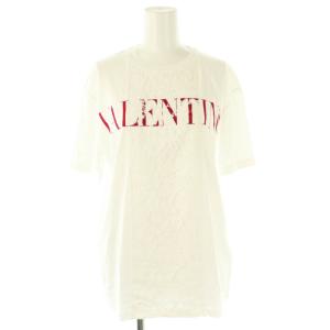 WB3MG13W6FV レース切り替え ロゴ Tシャツ XS ホワイト