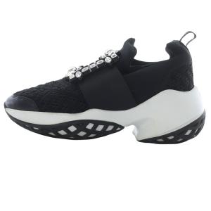 ヴィヴラン ストラスバックル スニーカー 34.5 ブラック RVW5062418