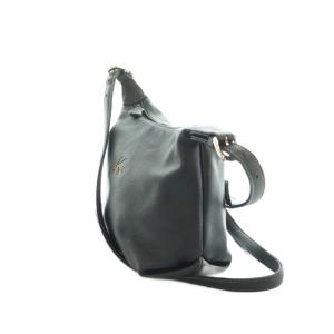 Kitamura 2way ショルダーバッグ ハンドバッグ レザー 黒 /MI OS