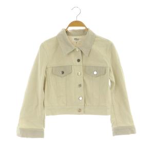 カラーデニムジャケット ジージャン Gジャン 38 オフホワイト /MY OS