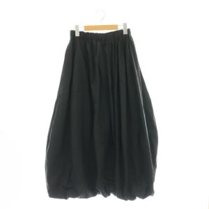 25SS drape balloon skirt M ブラック