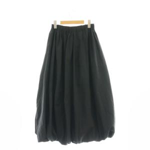 nagonstans 25SS drape balloon skirt M ブラック