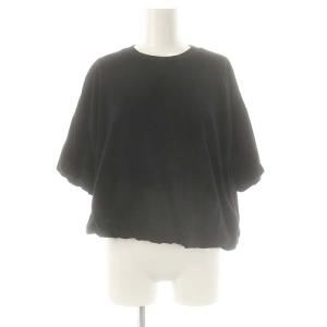24SS tuck balloon t-shirt トップス カットソー Tシャツ M 黒 /MI OS