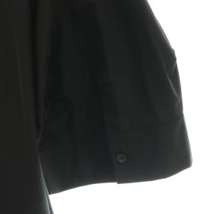 ENFOLD 25SS SOFT MEMORY TAFFETA HALF SLEEVE SHIRT DRESS